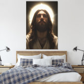 Toile Divina Mirada: Cristo en Luz Dorada (Insitu(Chambre))