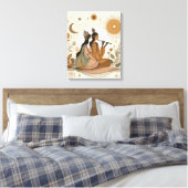 Toile Divine & Belle Radha Krishna Canvas Art Mur (Insitu(Chambre))