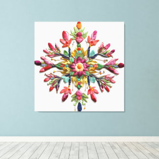 Toile Divine énergie florale féminine Un cadeau de beaut