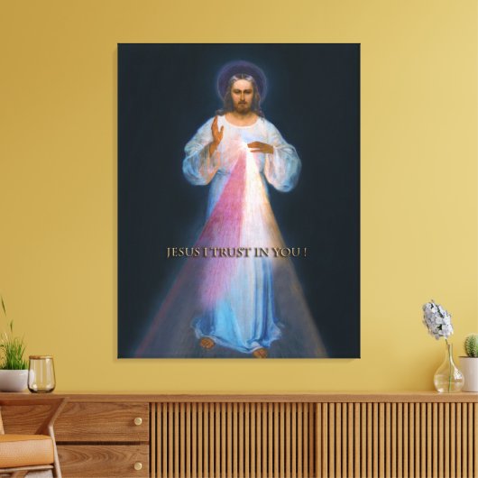 Toile Divine Mercy Image Vilnius Originale (Insitu(Salon))