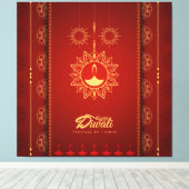 Toile Diwali (Insitu (Plancher de Bois))