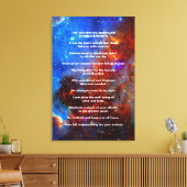 Toile Dix commandements amérindiens (Insitu(Salon))