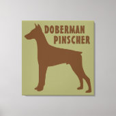 Toile Doberman Pinscher (Recto)