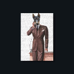 Toile Doberman sur téléphone<br><div class="desc">Animaux</div>