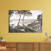 Toile Dock Plymouth du Mont Edgecombe, de Cooke's (Insitu(Salon))