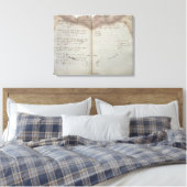 Toile Documents mercantiles, lettre d'acceptation de cha (Insitu(Chambre))