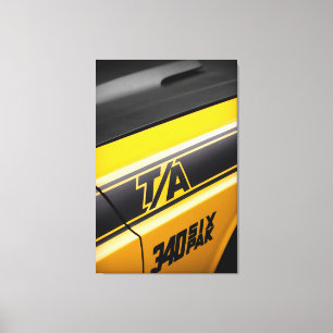 Toile Dodge Challenger 1970 T/A 340 Six Pak Pack Mopar