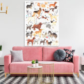 Toile Dog Breeds (Insitu(Salon))