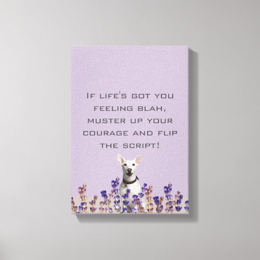 Toile Dog Calendar (Recto)