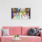 Toile Dog Town Chicago (Insitu(Salon))