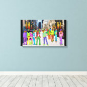 Toile Dog Town Chicago (Insitu (Plancher de Bois))