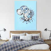 Toile Dogue allemand BlackHeart (Insitu(Chambre))