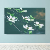 Toile Dogwoods du Pacifique (Insitu (Plancher de Bois))