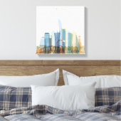 Toile Doha, Qatar | Ville Skyline (Insitu(Chambre))
