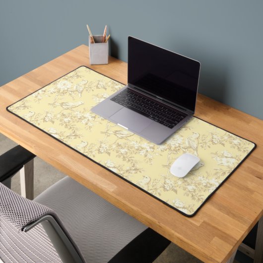 Toile d'oiseaux jaunes (Bureau 2)