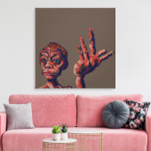Toile doit-je attendre (Insitu(Salon))