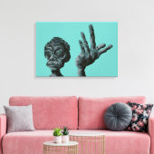 Toile doit-je attendre (Insitu(Salon))
