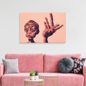 Toile doit-je attendre (Insitu(Salon))
