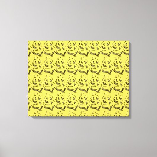 Toile dollar or (Recto)