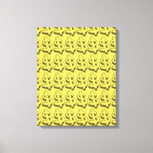 Toile dollar or (Recto)