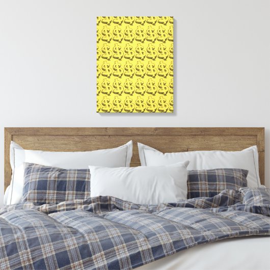 Toile dollar or (Insitu(Chambre))
