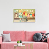 Toile Dolly Lave fille Vintage Jouer Poupées mignonne (Insitu(Salon))