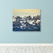 Toile Dolomites, Alpes italiennes (Insitu (Plancher de Bois))