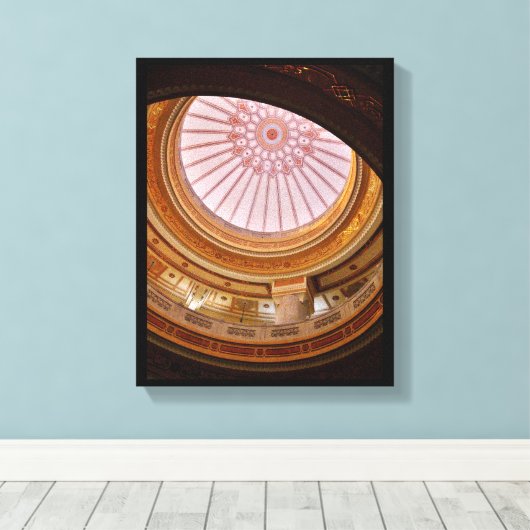 Toile Dôme d'Al Haram (Insitu (Plancher de Bois))