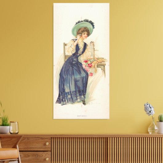 Toile Domestique de société, n° 4 (Insitu(Salon))