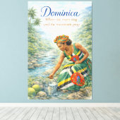 Toile Dominica Where the Rivers Sing and the Mountains (Insitu (Plancher de Bois))