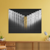 Toile Dominos d'or et d'argent (Insitu(Salon))