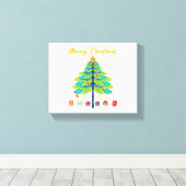 Toile Don d'arbre de Noël de libellule (Insitu (Plancher de Bois))