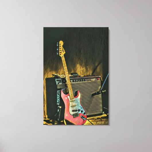 Toile Don de guitare acoustique (Recto)