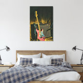 Toile Don de guitare acoustique (Insitu(Chambre))