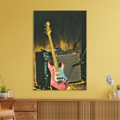 Toile Don de guitare acoustique (Insitu(Salon))