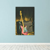 Toile Don de guitare acoustique (Insitu (Plancher de Bois))