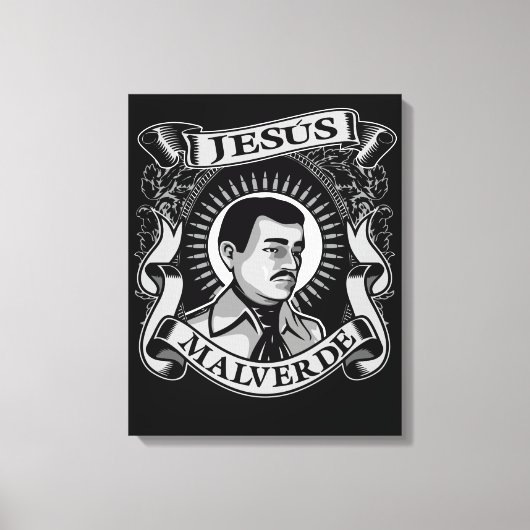 Toile Don Jesus Malverde Héros mexicain Jesus Malverde (Recto)