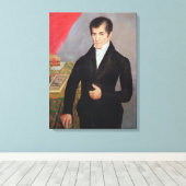 Toile Don Jose Cecilio del Valle (Insitu (Plancher de Bois))