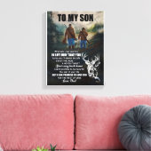 Toile Don Son | Lettre À Mon Fils Amour De Papa (Insitu(Salon))