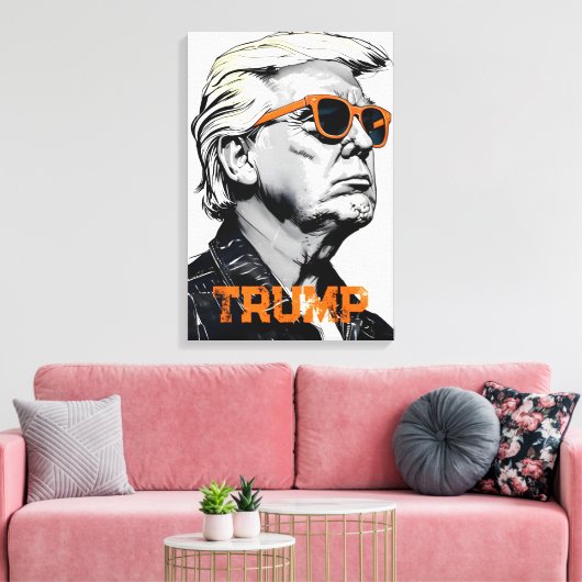 Toile Donald Trump (Insitu(Salon))