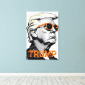 Toile Donald Trump (Insitu (Plancher de Bois))