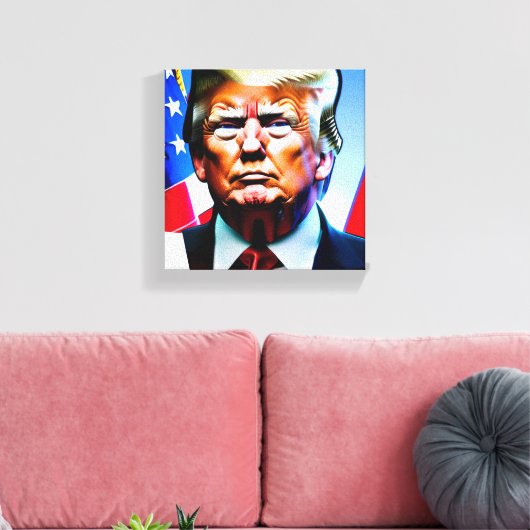 Toile Donald Trump (Insitu(Salon))
