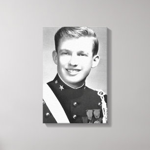 Toile Donald Trump à l'académie militaire de New York