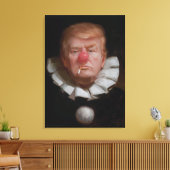 Toile Donald Trump Peinture clown par Tony Pro (Insitu(Salon))