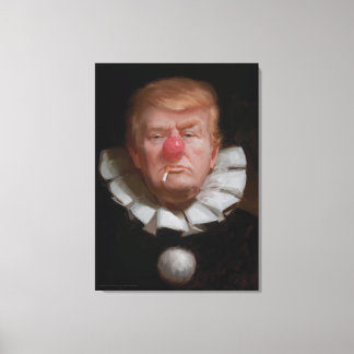 Toile Donald Trump Peinture clown par Tony Pro