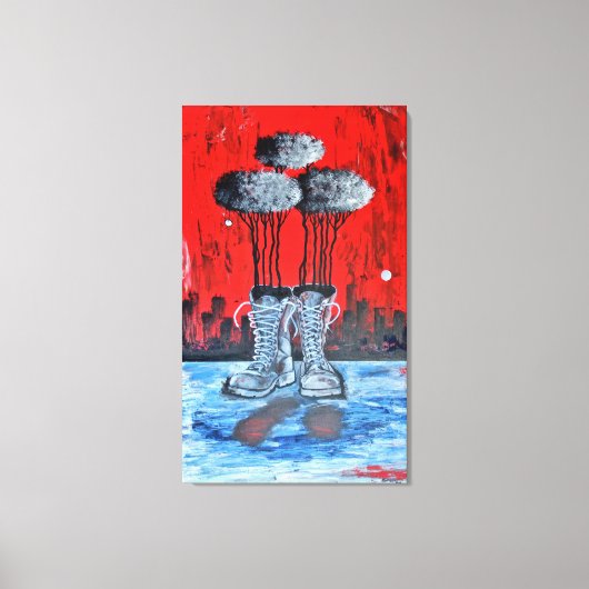 Toile Donde La Huella Quedó Marcada (Recto)