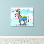 Toile Donkey mexicain (Insitu (Plancher de Bois))