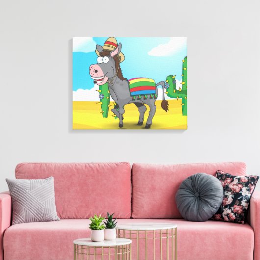 Toile Donkey mexicain (Insitu(Salon))