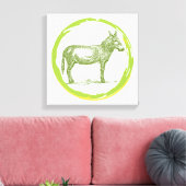 Toile Donkey vintage (Insitu(Salon))