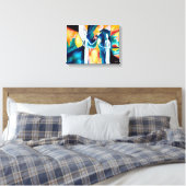 Toile Donner 2 (Texturé) (Insitu(Chambre))